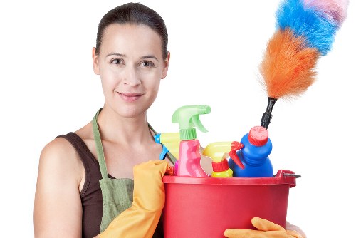 Professional office cleaning service in a Lambeth workspace