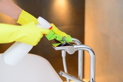 Illustration representing accessible cleaning services in Lambeth